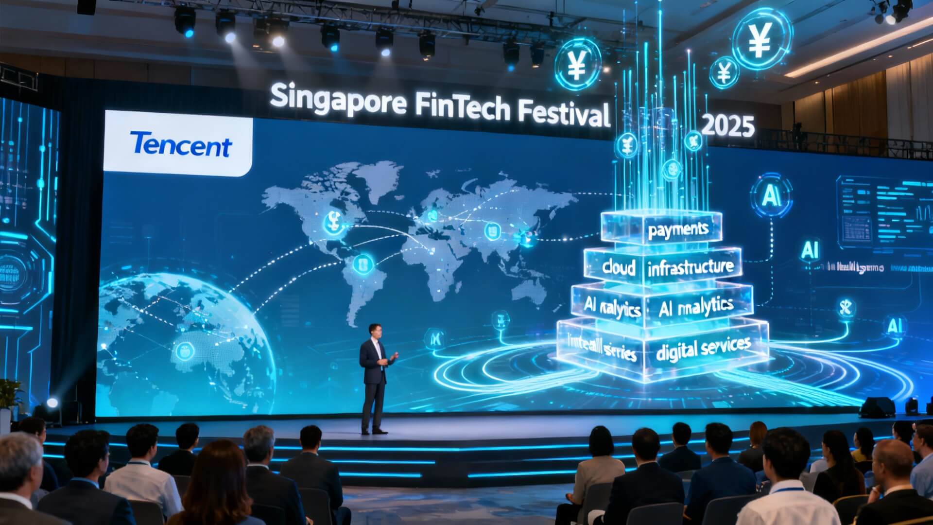حرکت بزرگ Tencent به‌سوی «پرداخت بین‌المللی هوشمند» در SFF 2025